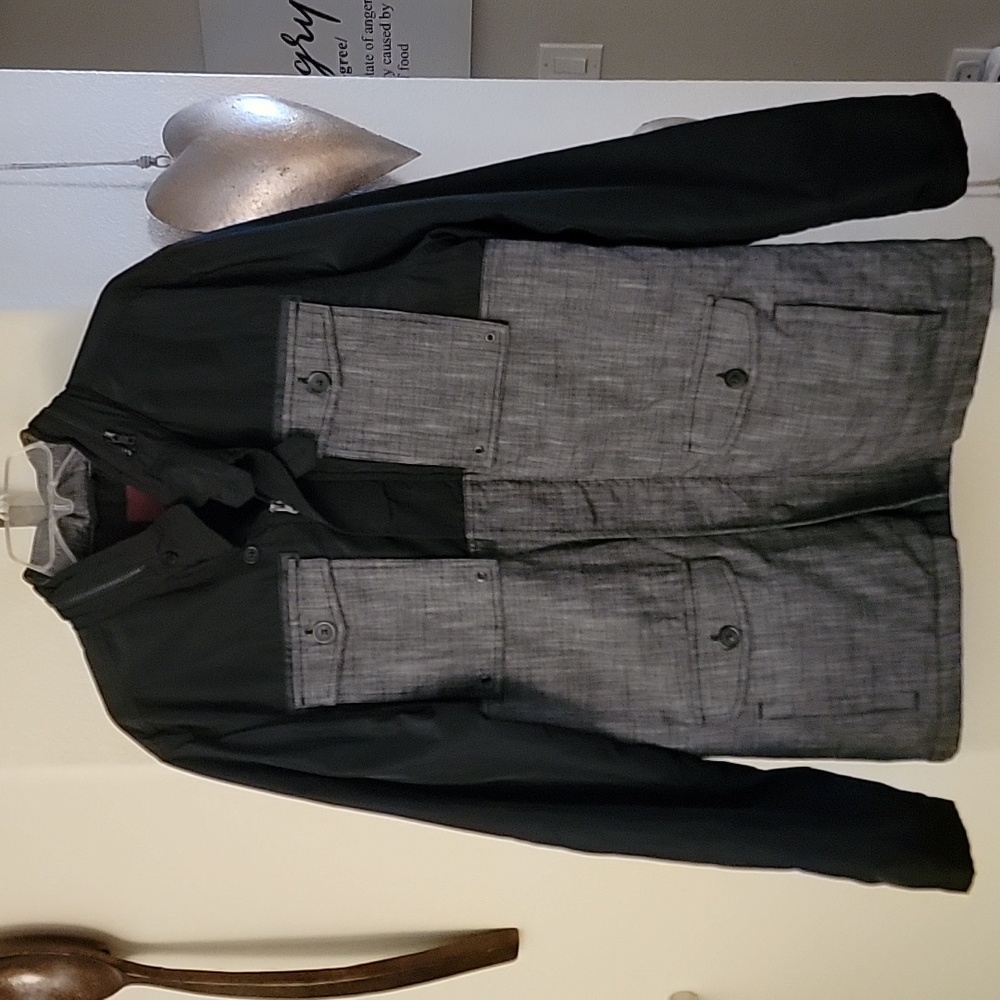 Civil Society Men's Jacket black and gray size XL NWOT